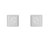 Orecchini Gucci Uomo Gucci Tag in Argento YBD77403300100U - YBD77403300100U